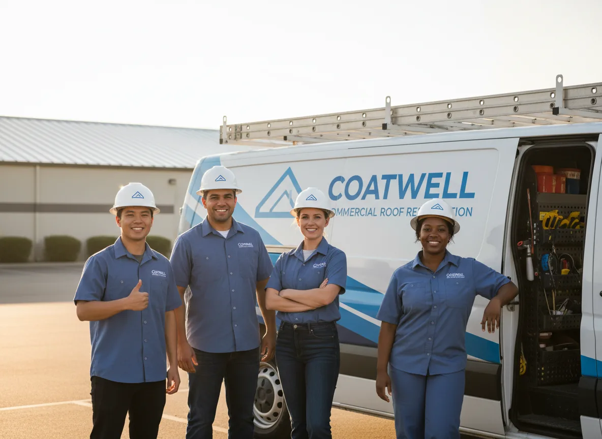 Commercial roof coating company in Dalton, MO